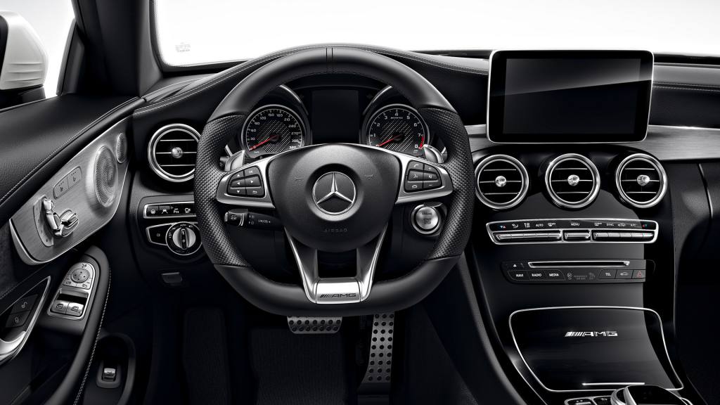 c63 amg interior